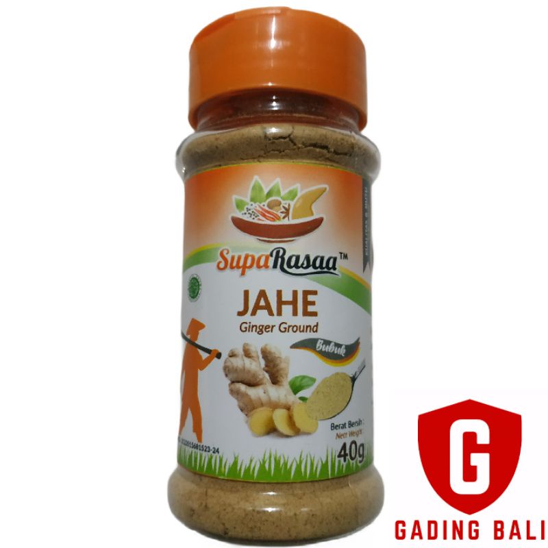 

Bumbu Jahe bubuk botol suparasa kemasan 40gr