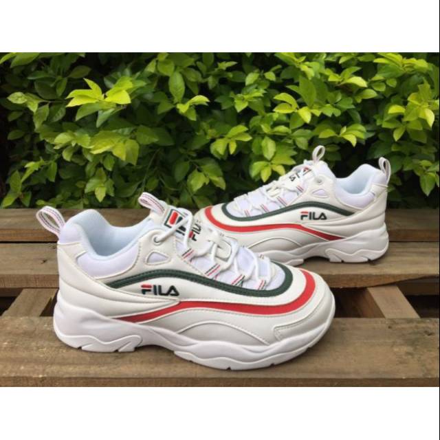 

Fila Folder X Ray White Green Red