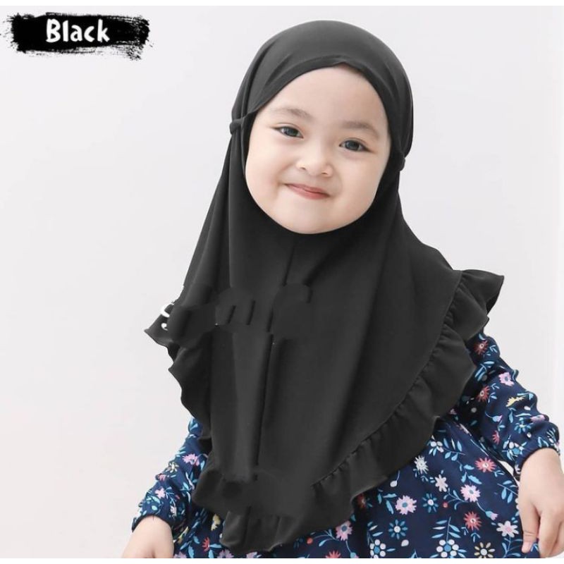 kerudung anak bayi RAINA REMPEL - hijab anak perempuan - jilbab anak lucu