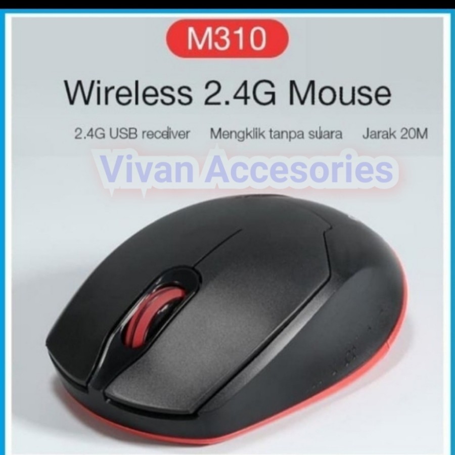 Robot M310 Wireless Mouse Silent Key Blue