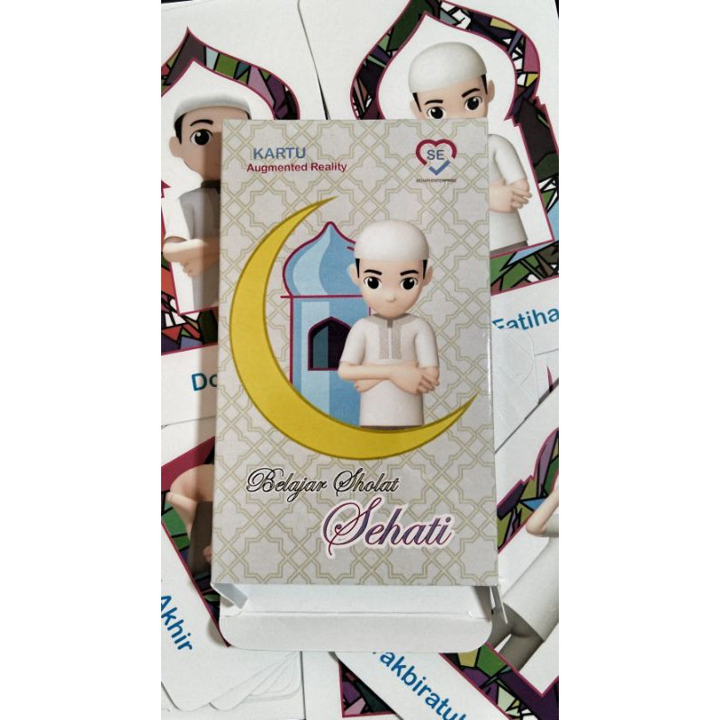 Kartu Belajar Sholat Sehati Untuk Anak PAUD dan TK