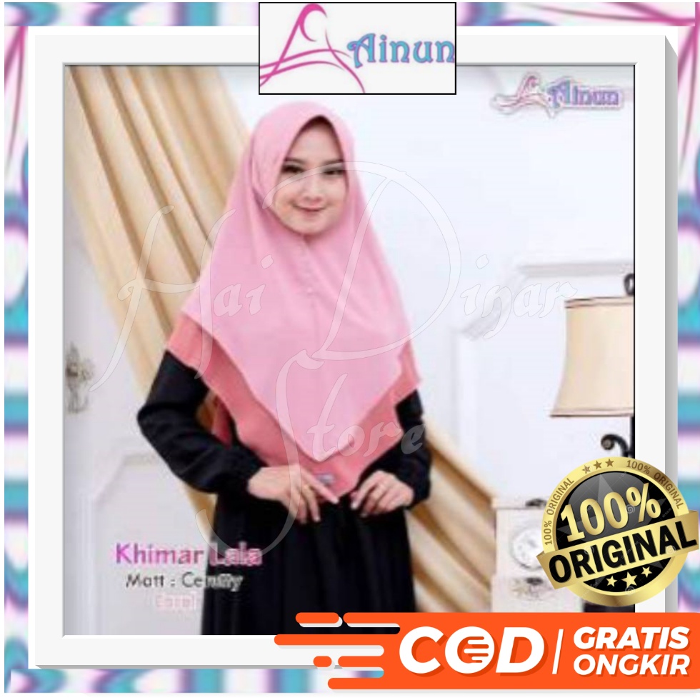 [Baru] Ainun Hijab Khimar Lala