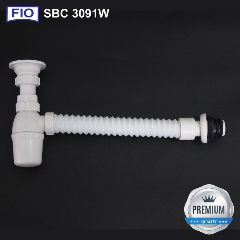 sifon pvc wastafel tebal fiorentino model fleksibel PROMO TERMURAH