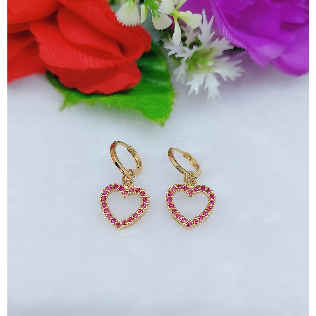 Anting xuping love permata perhiasan fashion 0404-0406