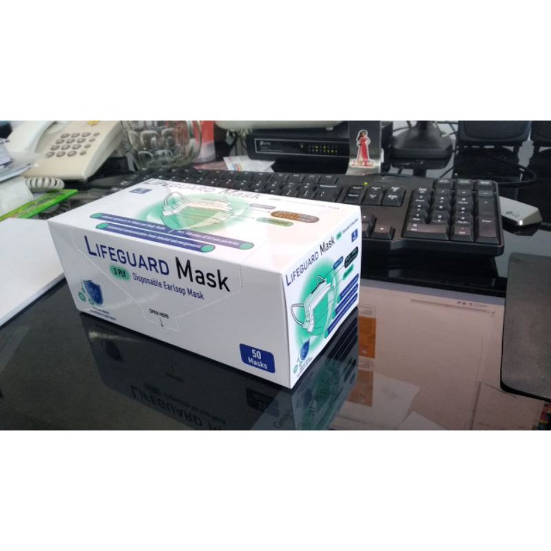 Masker Medis 3 PLY ( Per 1 BOX isi 50 PCS )