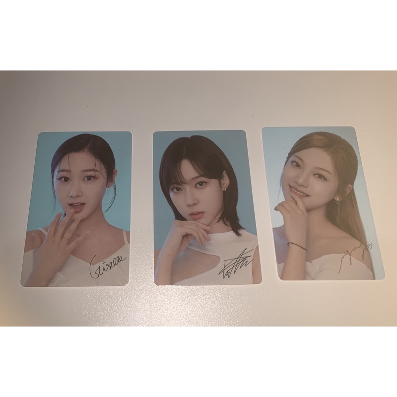 READY STOCK AESPA GISELLE WINTER NINGNING MEDIHEAL PHOTOCARD PC