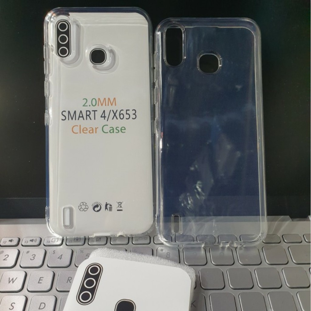 Clear Case INFINIX NOTE 7 LITE HOT 8 9 10 PLAY Smart 3 plus 4 Case Cover Casing Bening Transparant