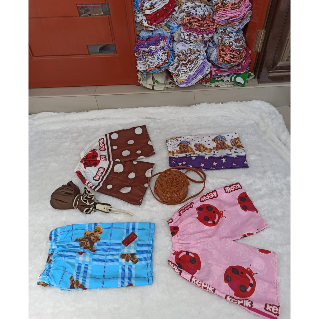 CELANA KOLOR KARAKTER | CELANA PENDEK MOTIF | KOLOR SANTAI PANTAI