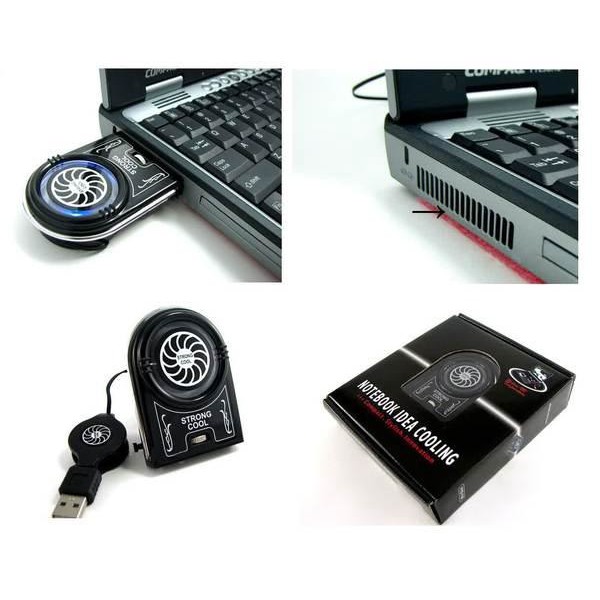 ORIGINAL  Kipas Laptop USB Mini Vacuum Cooler Fan TERLARIS