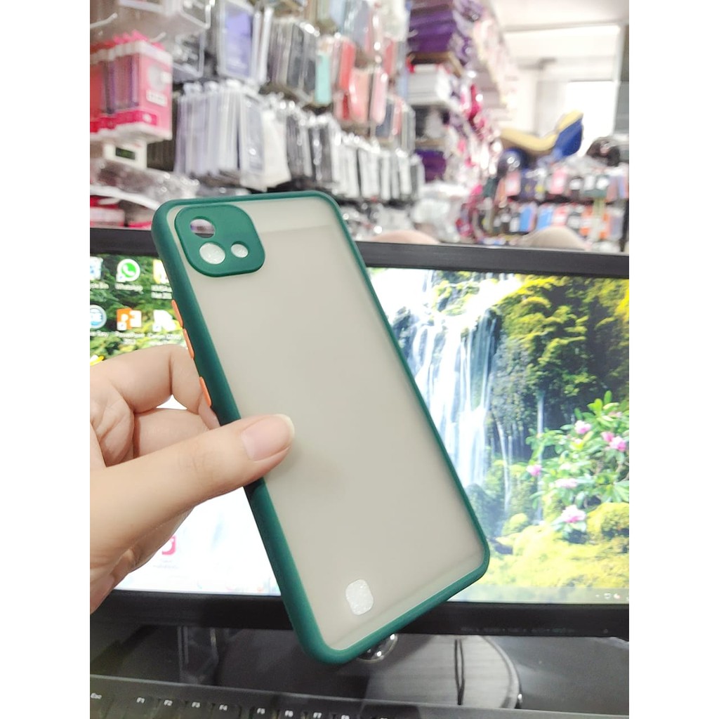 Bumper AERO CASE Realme C33/C20 Hardcase My Choice List Warna Matte