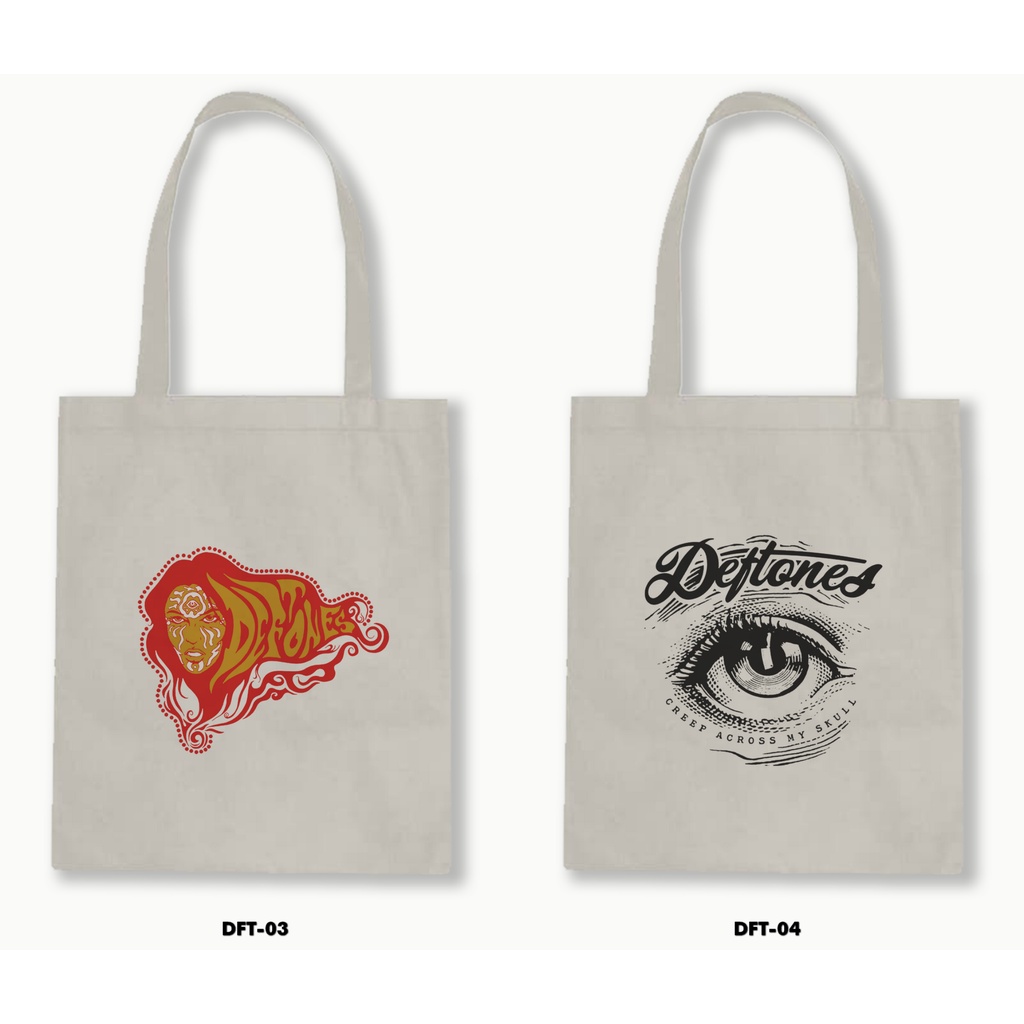 TOTE BAG BLACU - DEFTONES