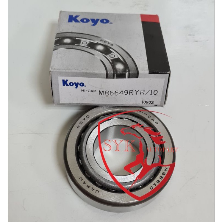 Bearing M86649RYR/10 koyo/bearing pinion depan L300