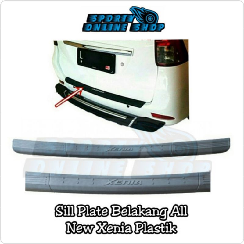 Sill Plate Belakang Xenia New Plastik