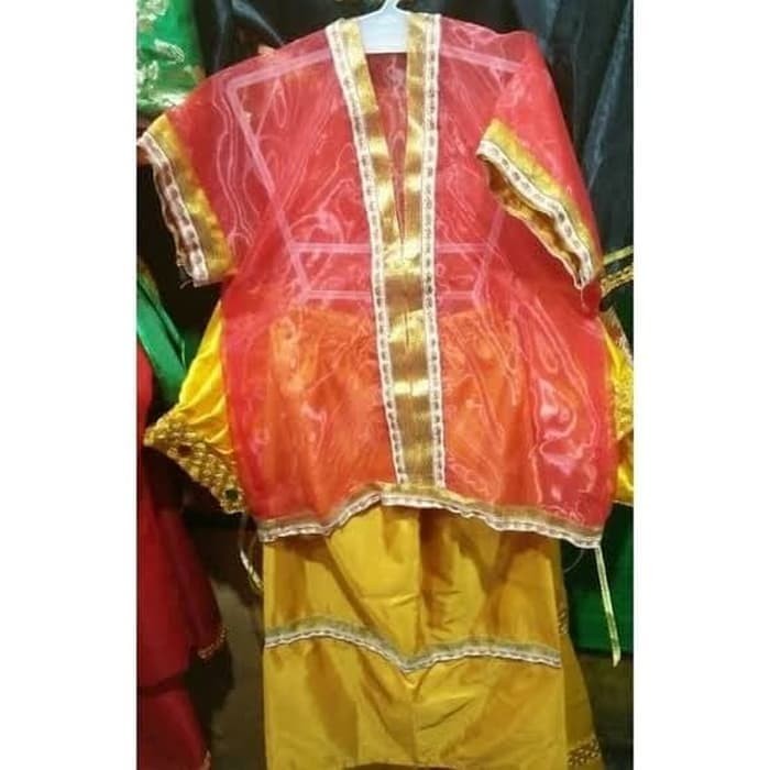 Baju Adat Bodo Makassar Anak Perempuan Karnaval Kartinian pawai