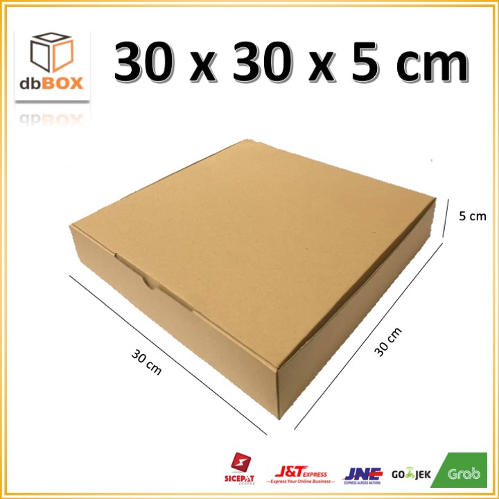 

Kardus 30 x 30 x 5....Die Cut kotak aksesoris-dll model box pizza