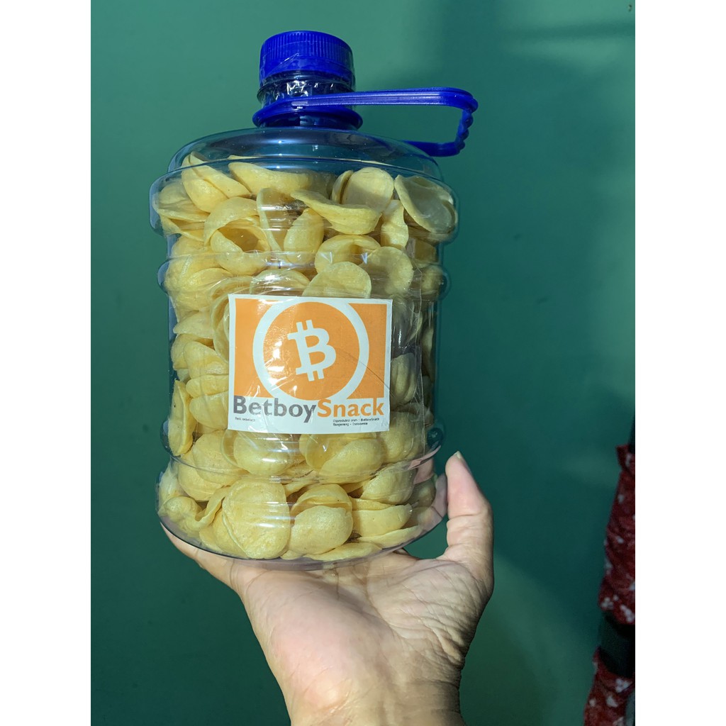 

Kerupuk Krupuk Kerang Galon 2 Liter KUALITAS SUPER RASA ENAK