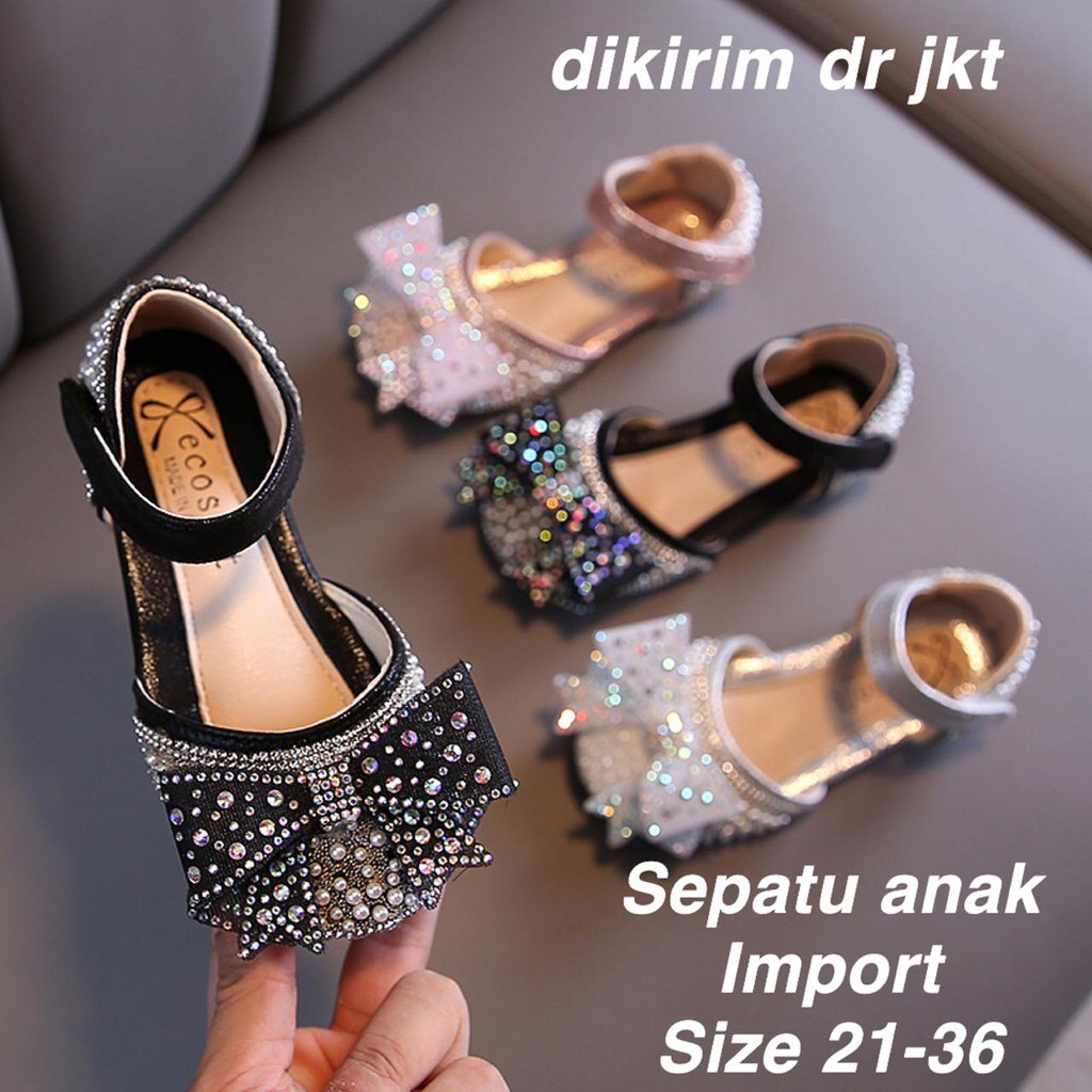 (LOLI-JKT)SP- F36 SEPATU PESTA ANAK IMPORT BLINK/DIAMOND 21-36