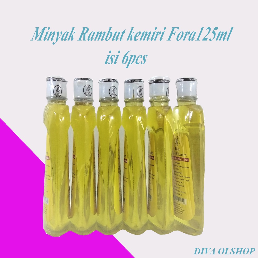 FORA Minyak Kemiri 125ml Paket 6pcs