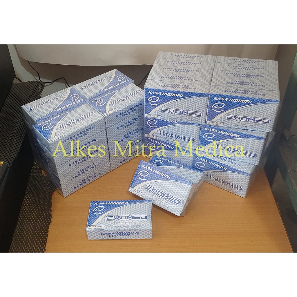 Kasa Steril Evomed / Kasa Hidrofil Kotak / Kasa Evomed