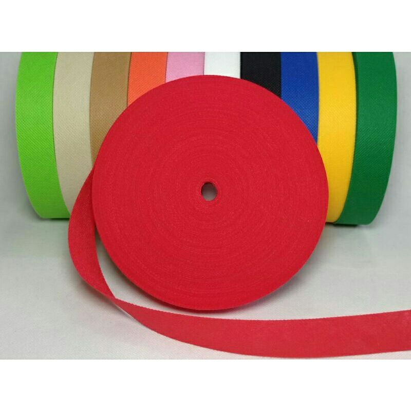 

Pita Kado Roll / Roll Panjang 50.M. Beraneka Macam Warna.ketebalan kain Pita 0.5mm