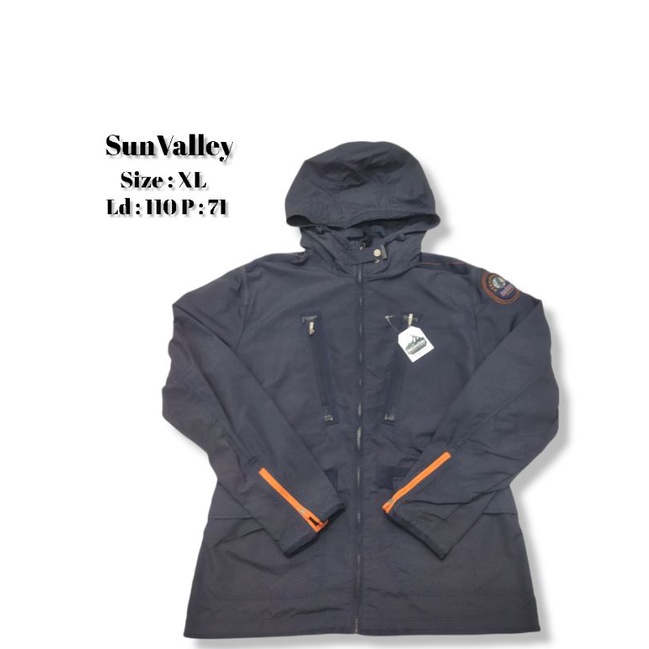 jaket second outdoor sunvalley size xl