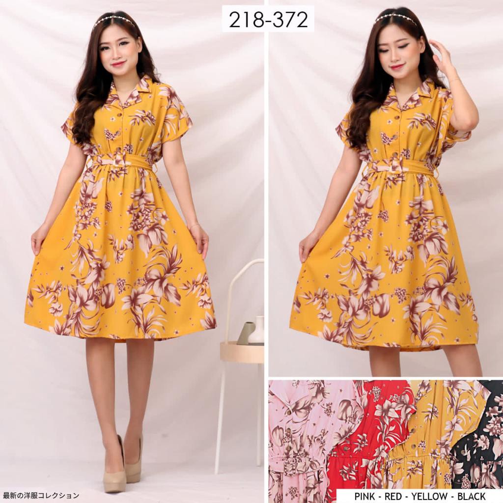 Dress Selutut Sandra 372