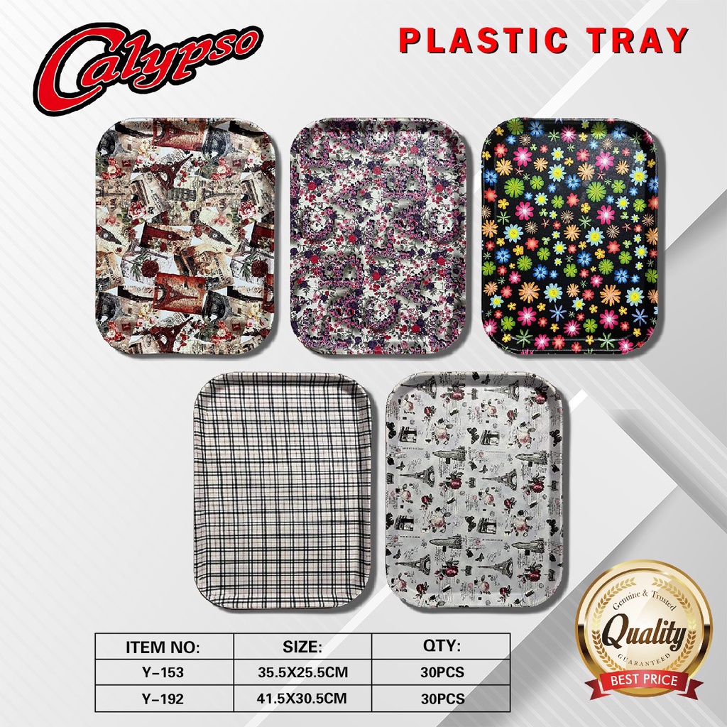 BAKI PLASTIK MOTIF/NAMPAN PLASTIK MOTIF/BAKI PLADTIK ANTI SLIP