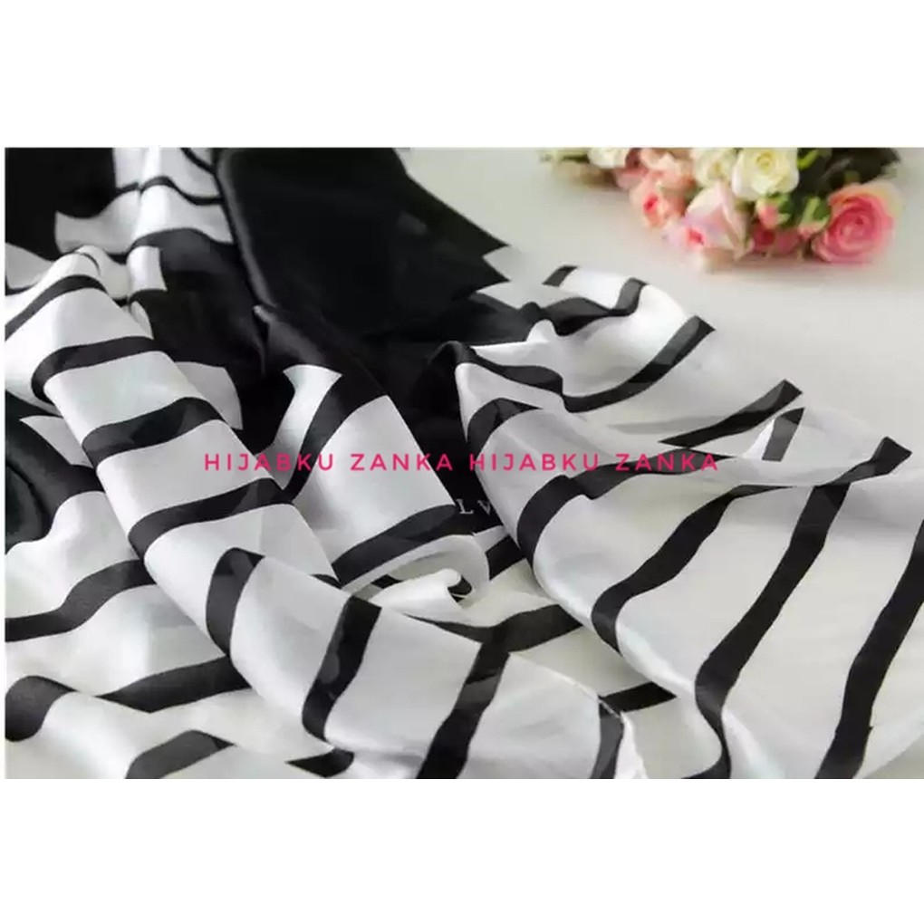 Asli  Pashmina/scarf silk sutera impor (SILK 20) Berkualitas