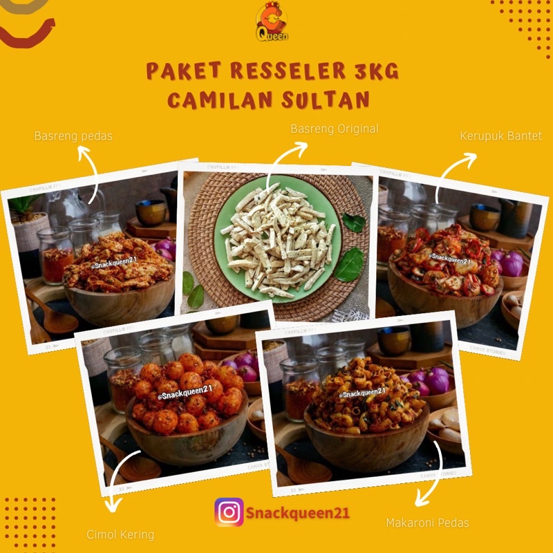 

CAMILAN QUEEN - PAKET USAHA CAMILAN 3KG