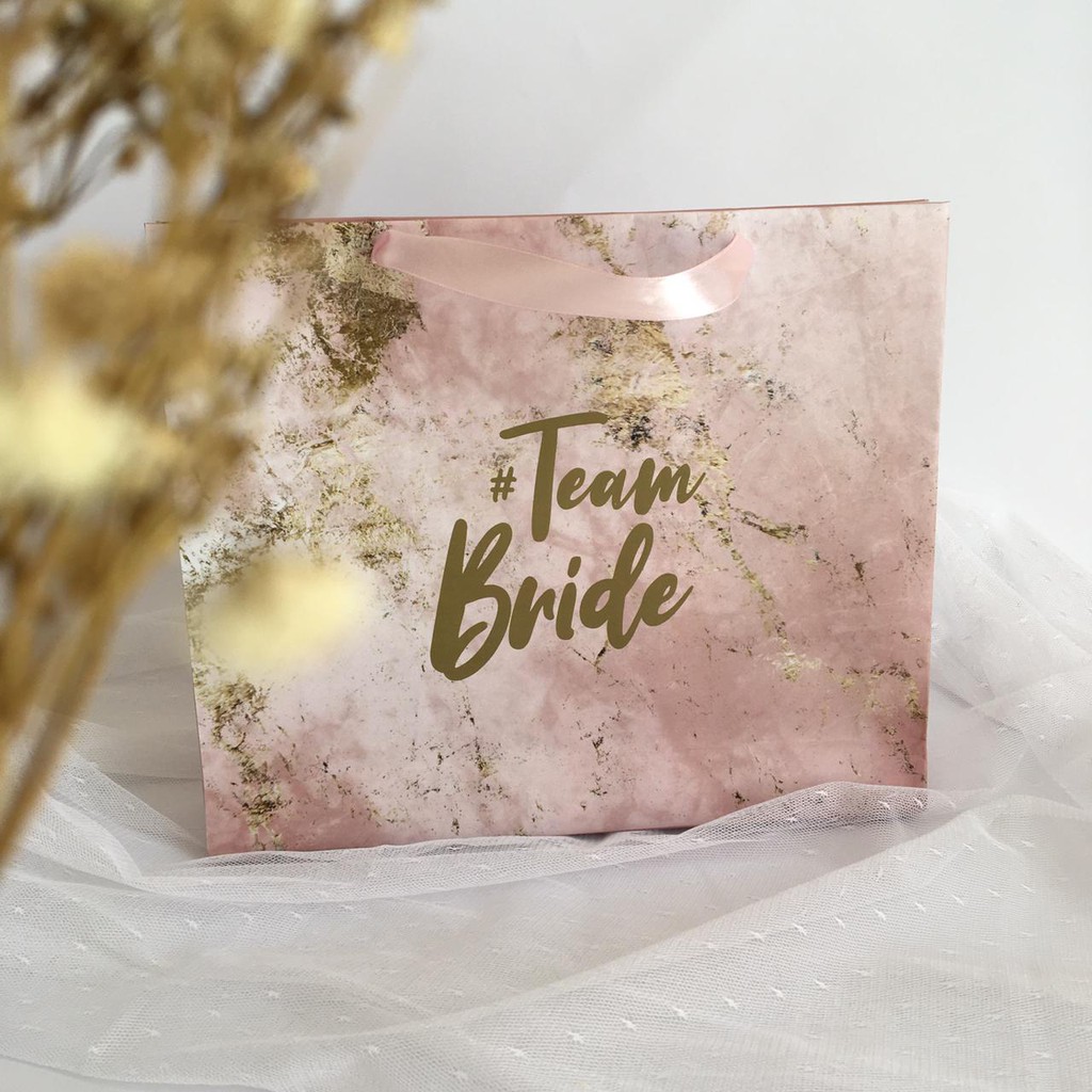 

READY STOCK BRIDESMAID PAPER BAG