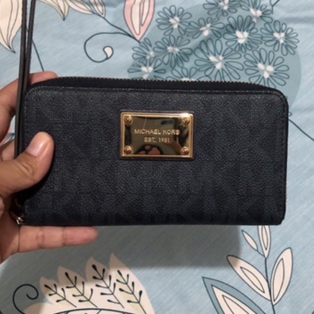 Dompet panjang wallet Michael Kros MK preloved second authentic asli original kulit