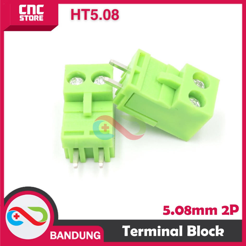 TERMINAL BLOCK HT5.08 5.08MM 2P