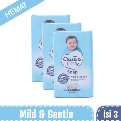 Cussons Baby Soap Sabun Bayi Batang 75 Gram