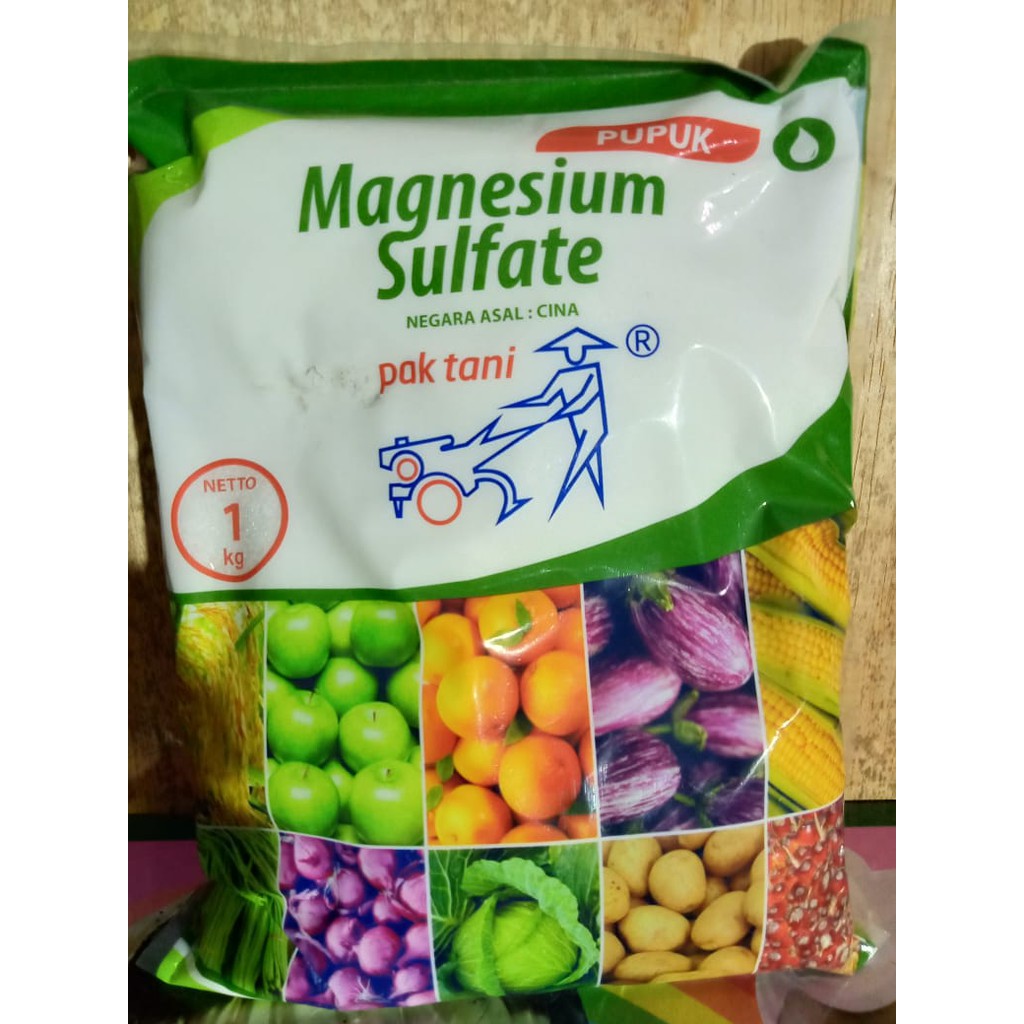 Pupuk buah dan Bunga Magnesium Sulfate (MGSO4) Pak Tani 1 Kg - Murah