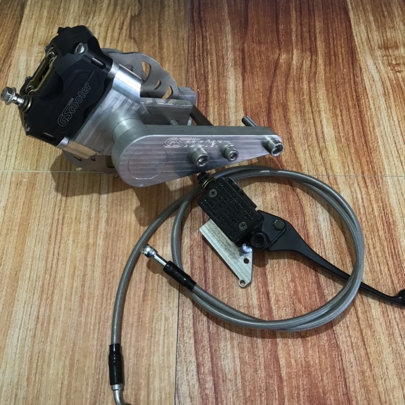 cakram set adaptor fork 3 gs vespa super sprint vbb vnb vba gscooter