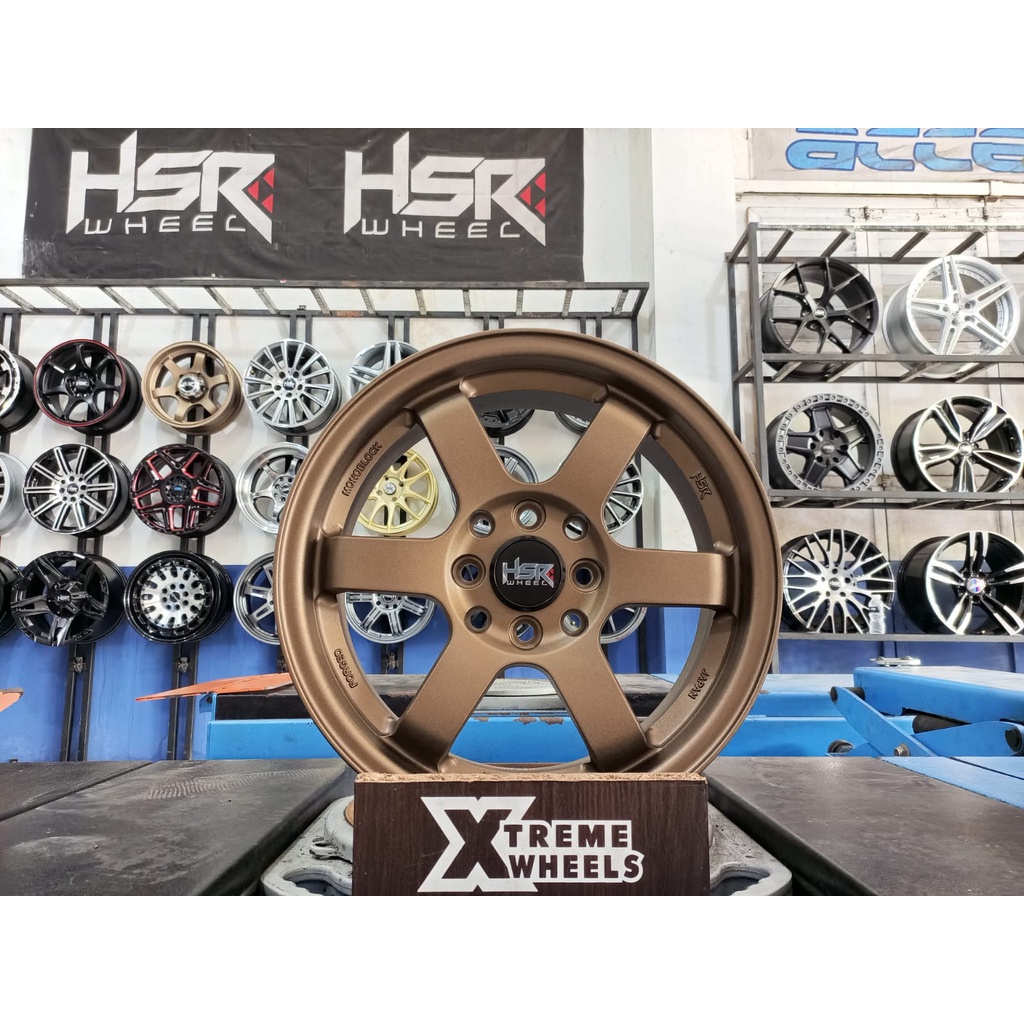 velg mobil brio hsr tokyo ring 15 lebar 6,5 agya ayla city mobilio avanza xenia livina freed sigra c