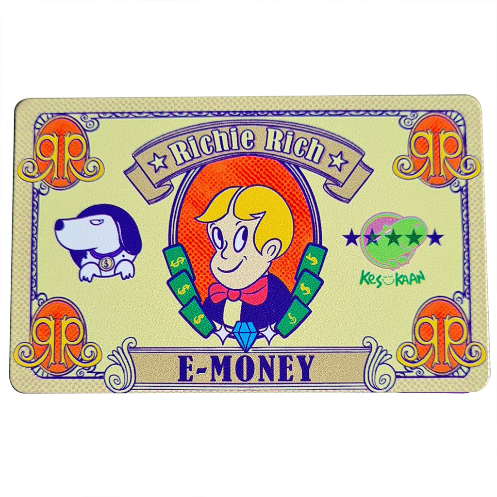 RICHIE RICH FLAZZ BCA / E MONEY