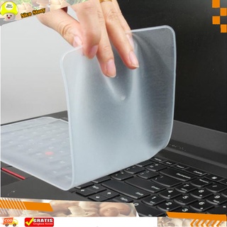 (NCS) COD Cover Keyboard Protector Silikon Silicone 14inch Pelindung Keyboard Penutup Protektor untuk Notebook Laptop Universal All Merk
