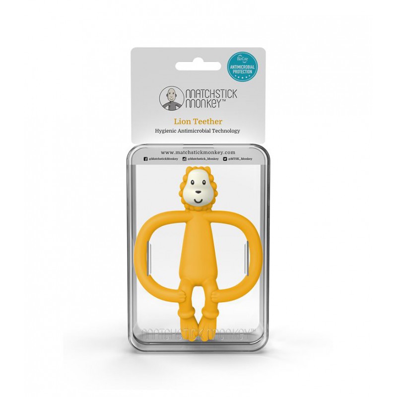 Matchstick Monkey Baby Teether Gigitan Bayi - Animal (Tersedia Pilihan Motif)