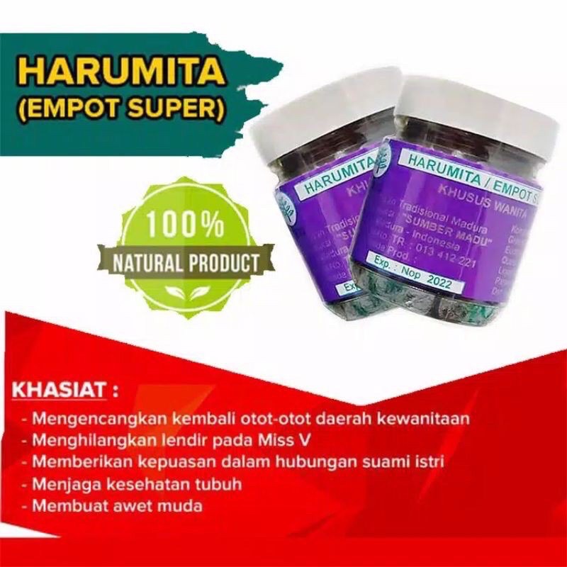 JAMU HARUMITA ORIGINAL (BISA COD)