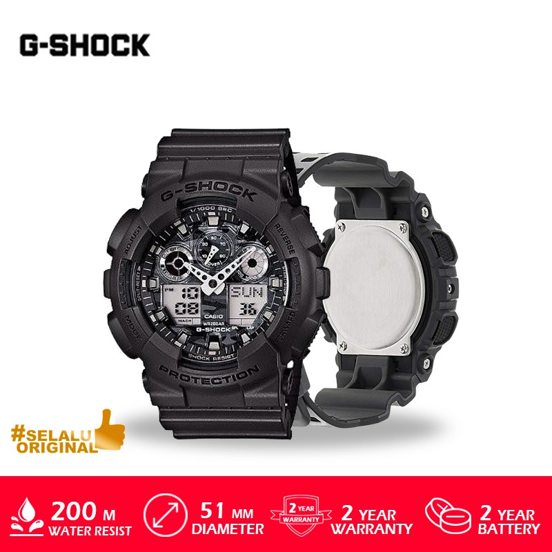 Casio G-Shock GA-100CF-8ADR/GA100CF8ADR/GA-100CF Original