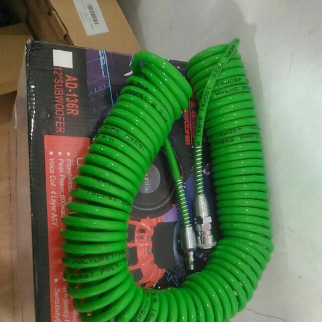 Tekiro Selang Angin 12 M Kompresor 5 X 8 Mm Recoil Hose