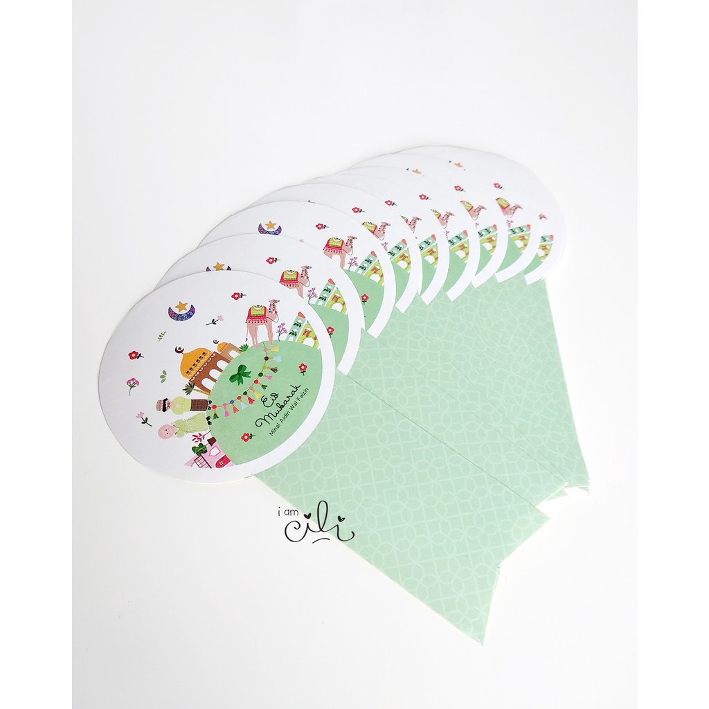 

(SIF082+SIF083) stiker toples kue kering tema lebaran lucu iamcili [isi 25 stiker]