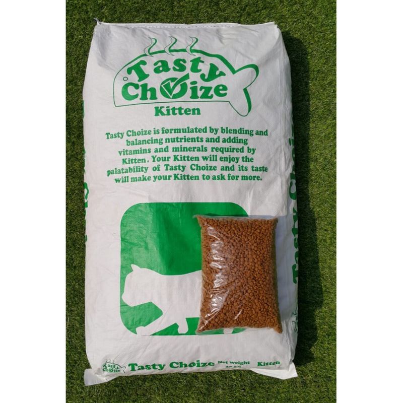 makanan kucing tasty choize kitten repack 1kg