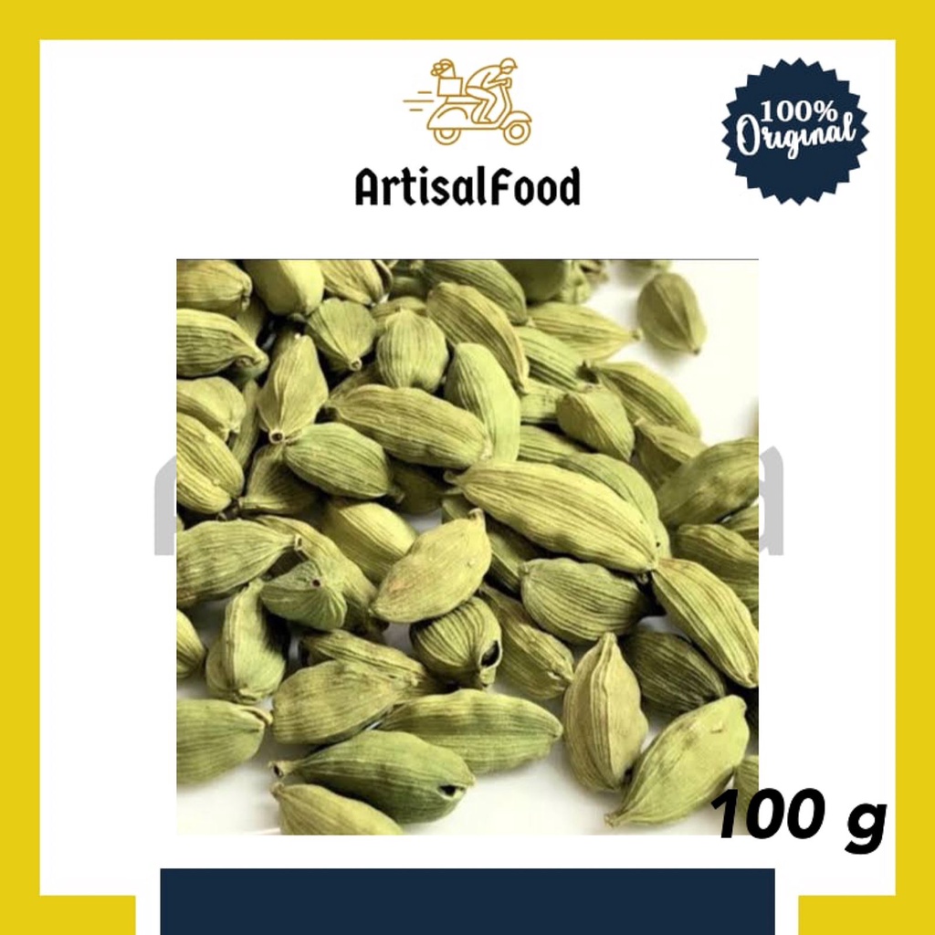 

Kapulaga Arab 100gr 100 gr - Kapulaga Hijau - Kapulaga India timbangan
