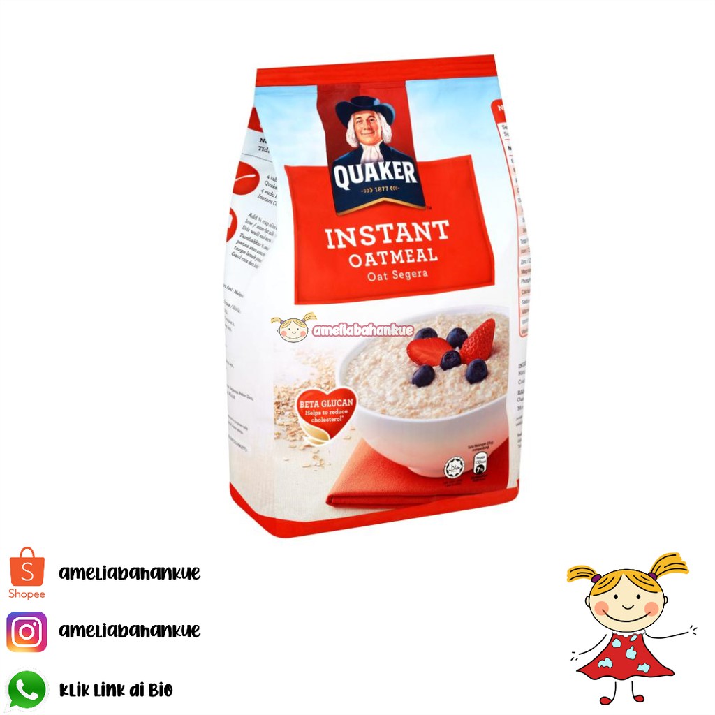 

Quaker Instan Oatmeal 800GRAM