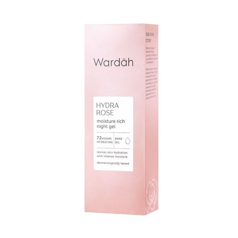 WARDAH HYDRA ROSE MOISTURE RICH NIGHT GEL