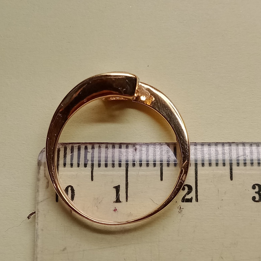 Cincin Emas 17K - 2.7 gr Kadar 750 - 839