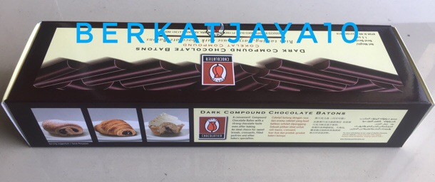 Coklat TULIP STICK Compound 1,5 Kg Bake Stable Halal