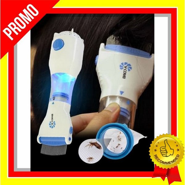 Promo TERLARIS sisir kutu kutu penghilang kutu rambut  pembasmi kutu dan telur sisir kutu elektrik